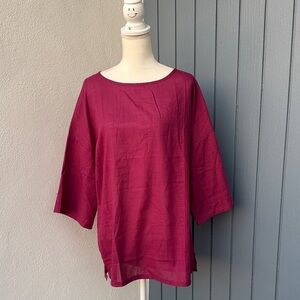 Elegant Women's Pink Top